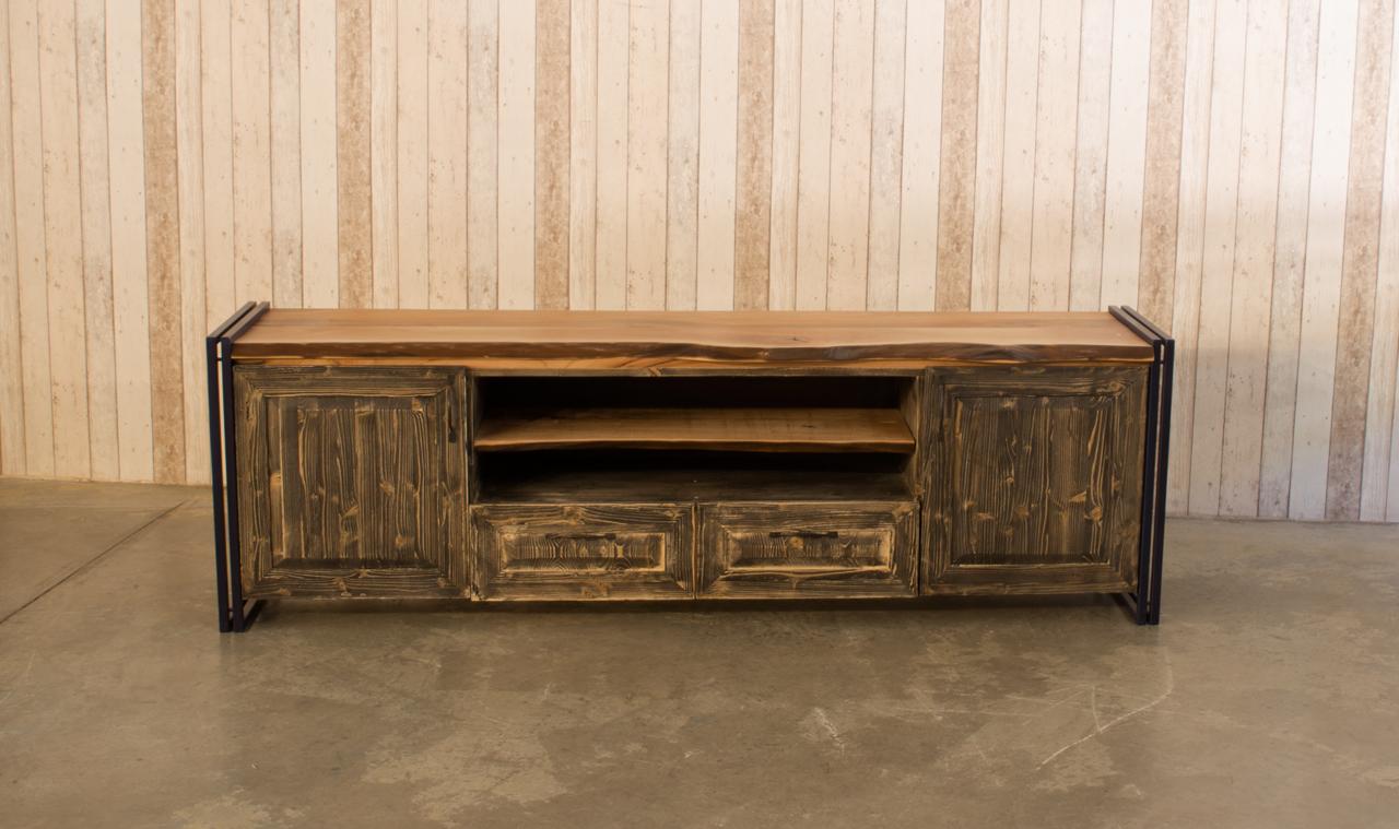 Ladin ve ceviz Tv sehpa